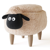 Children's pouffe Sheep