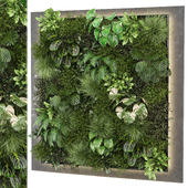 indoor wall vertical garden - Set 930