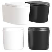 VitrA Matrix wall-mounted, washdown toilet VitrA Flush 2.0