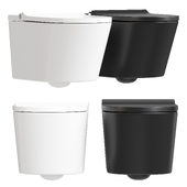 evineo ineo wall-mounted shower toilet soft white