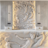 HEADBOARD 3D wall panel 002