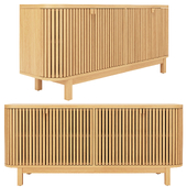 John Lewis Slatted TV Stand Sideboard