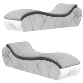 Onda Chaise Longue with Cushion