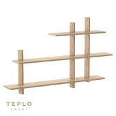 OM Shelf for books and decor OSH from TEPLO CNCPT