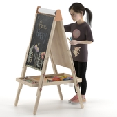Child sketching