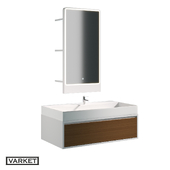 OM mirror Varket Espejos 1 1200 + sink