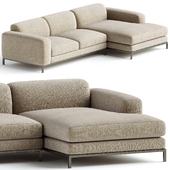 Benedict 2Piece Sectional Corner Sofa