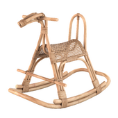 Children's Rattan Rocking Horse