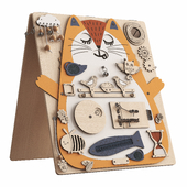 Busy board "Cat" educational board for children