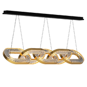Ava LED hanging Chandelier by Galmour Home