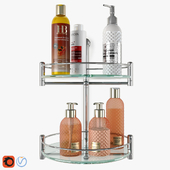 Decorative set for the bathroom