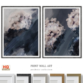 Japandi Accent Abstract Textured Wall Art P-675