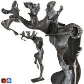 Sculpture "Scraps of Memories"