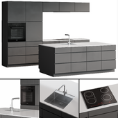 Kvik kitchen MANO DARK GRAY