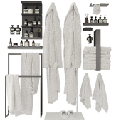 Decorative set for the bathroom 301