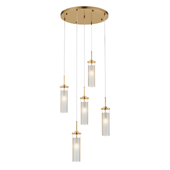 OM Indigo Torcia 11038/5PL Brass