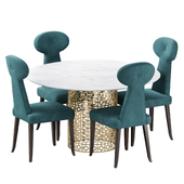 Vera Dining Chair&Nixon Table