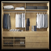 Dressing room with filling