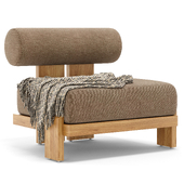 RH outdoor vigo armchair