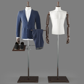 male mannequin in suit