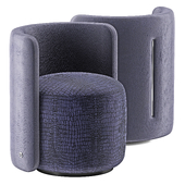 Armchair Luxence Luxury Living Roxy