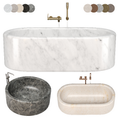 SALVATORI Balnea bathtub set