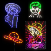One Peace neon light