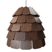 Hanging lamp Mana Fabric Shingles