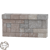 OM "RocArt" Parapet (garden) made of artificial stone