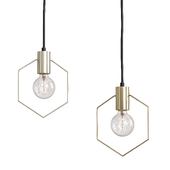 Modern pendant lights by CB2
