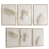 Granite triptych by Freya Perron