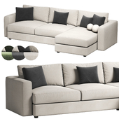 Sectional-Lounge Deep 3 Seat