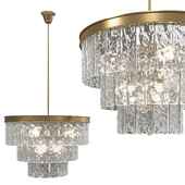 LED7 FUTURE. Restoration Hardware - Glace 3-Tier Round Chandelier