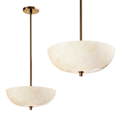 Windham Alabaster Bowl Pendant Pendant Light