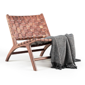 armchair PLAIT ACCENT