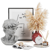 Decorative set for coffee table