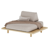 Teak garden sofa 1-seater, Joeco