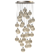 Catellani & Smith PAR 18 Chandelier Lamp with 16 diameter spheres