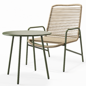 Kendra table and chairs Divan.ru