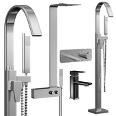 Taps and shower set 01
