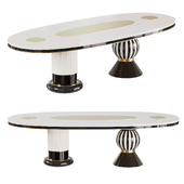 Modern Oval Dining Table