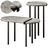 Adrenalina Orit Oval Stone Coffee Table