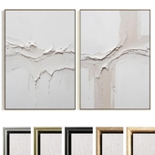 Plaster Two Photo Frame D-678