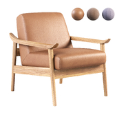 Mid Century Show Wood Chair