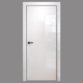 Interior door CARDA model R-1 White gloss