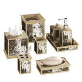 Bath set Kassatex Palazzo Vintage Mirror