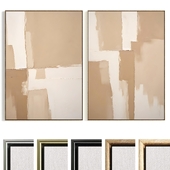 Plaster Two Photo Frame D-680