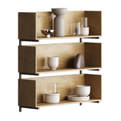 Kristina Dam Studio Stack Wall Shelf Decor Set