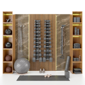 Home Gym Decoration Fitness Set 53