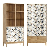 Tyrone Fable shelving, 2- and 3-door wardrobes Divan.ru